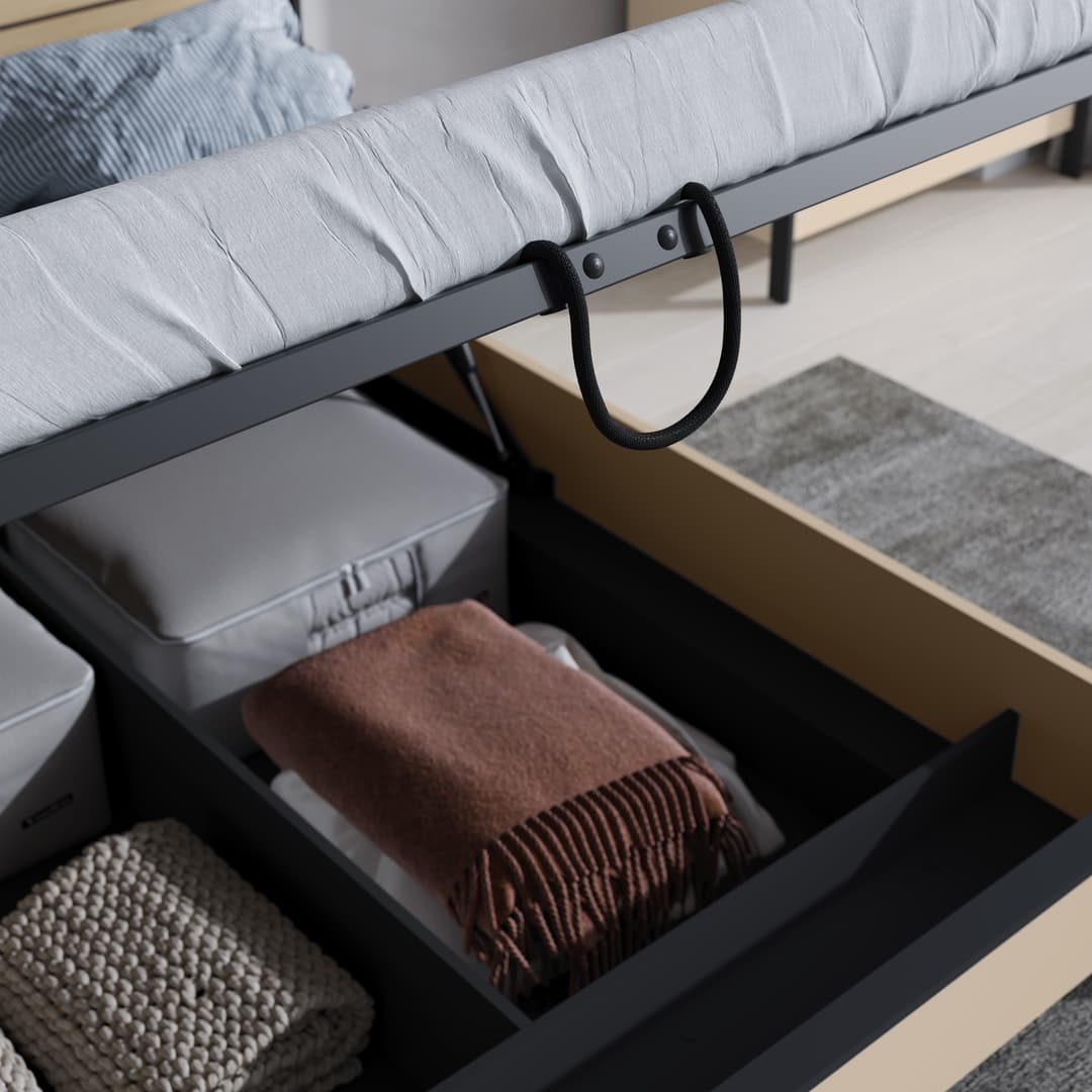 Enna EN-02 Ottoman Bed [EU Super King] - Image 9
