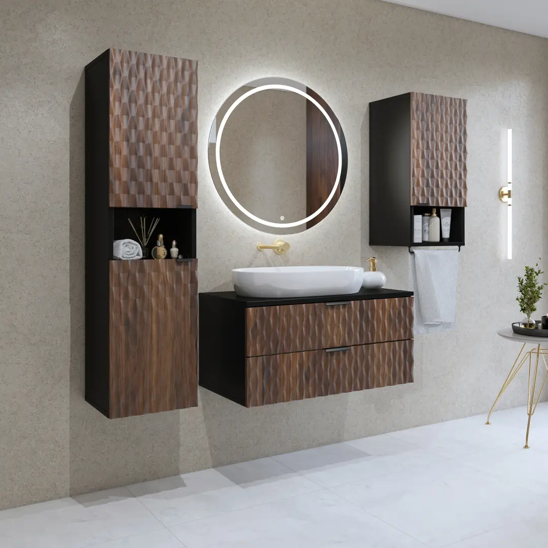 Enzo Floating Bathroom Cabinet 33cm - Image 10