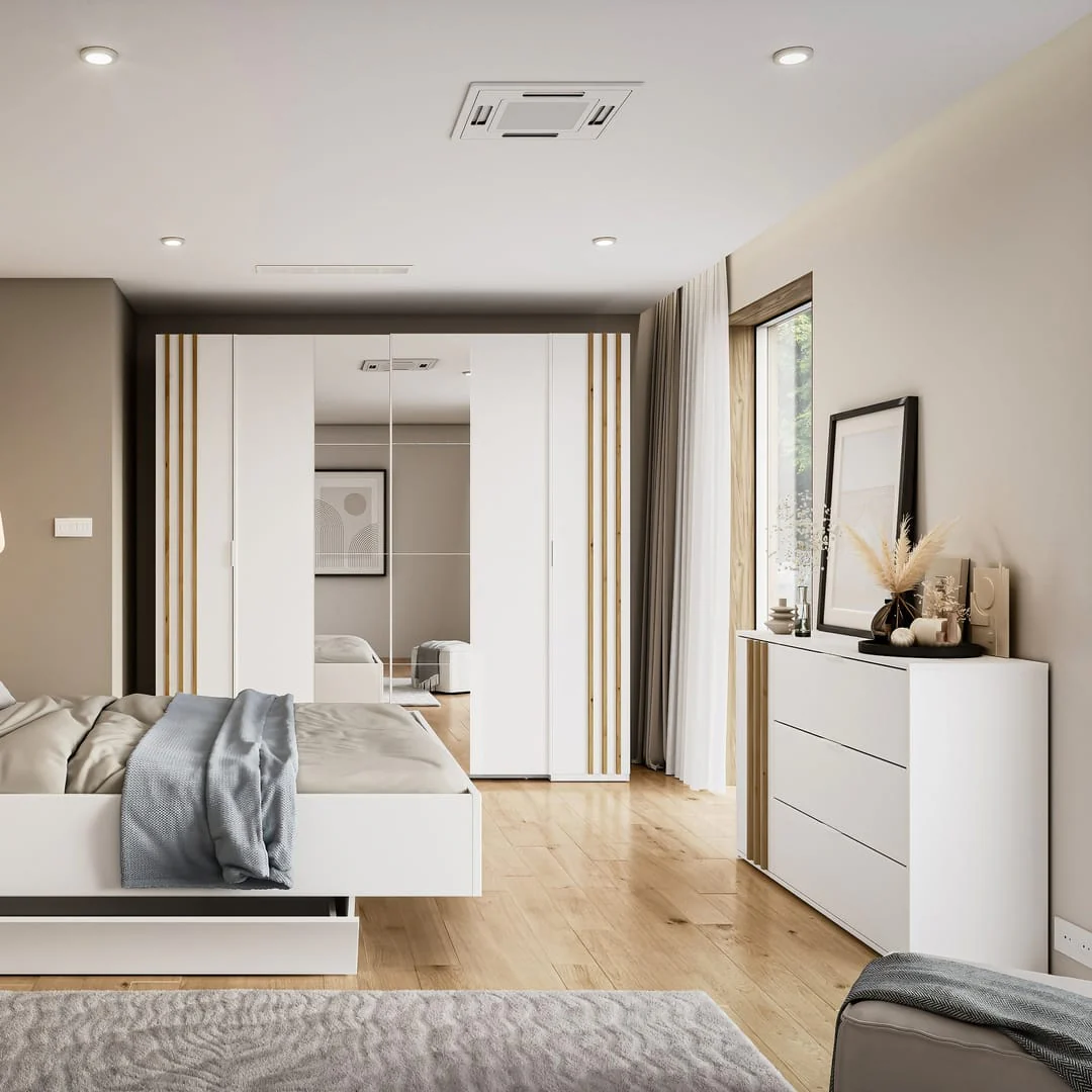 Florencja Sliding Door Wardrobe 220cm - Image 7