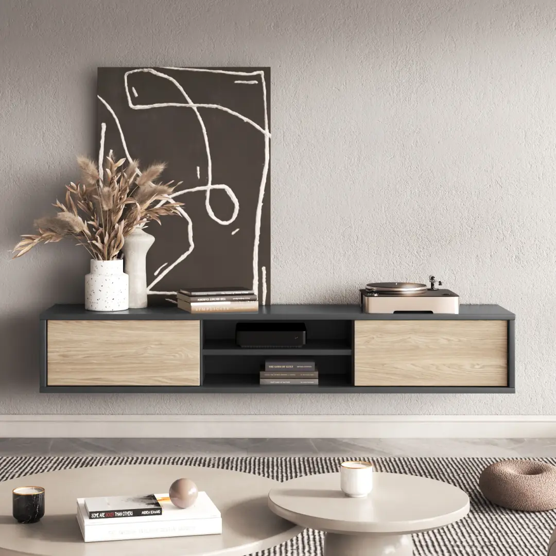 Frida 40 Floating TV Cabinet 180cm - Image 14