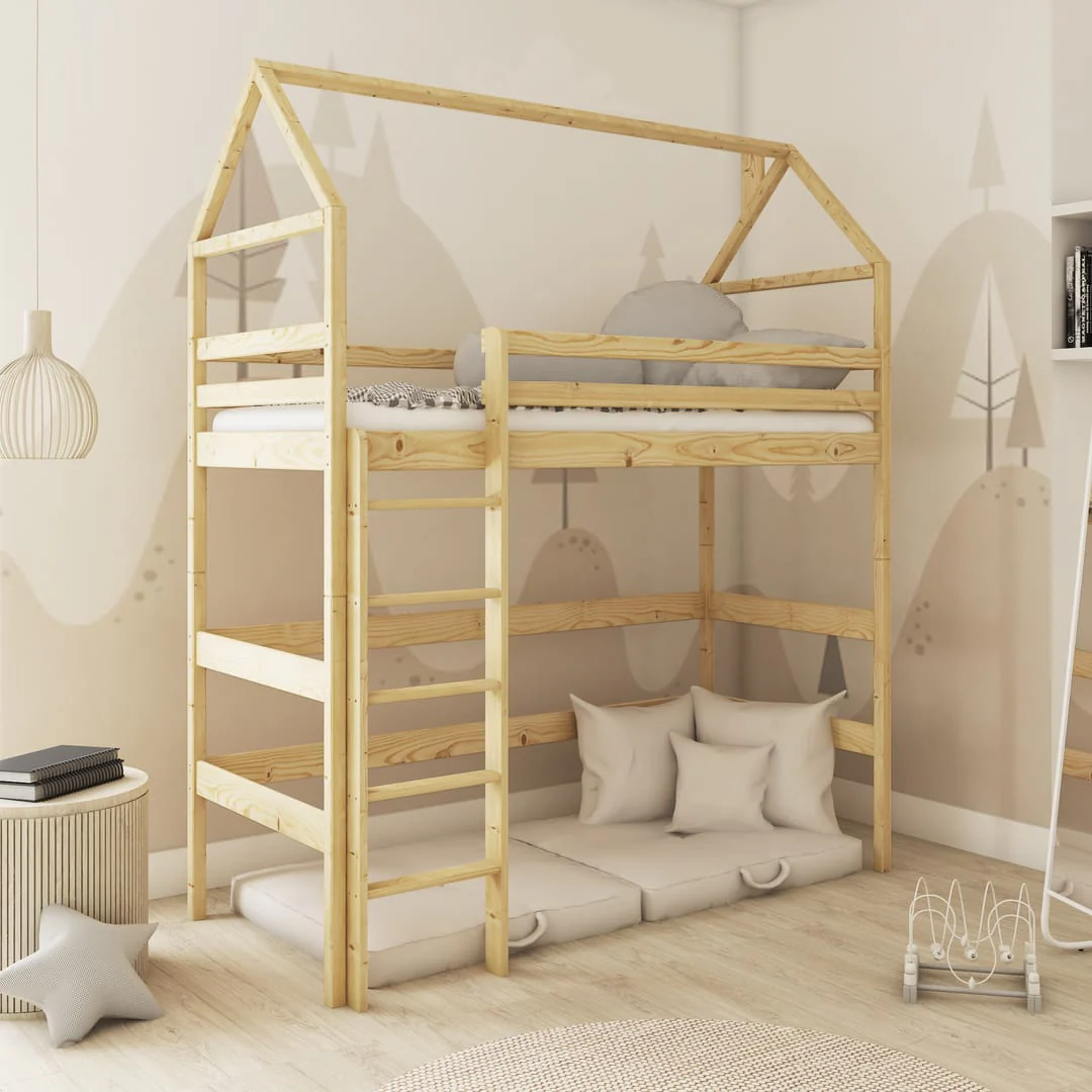 Wooden Loft Bed Gloria