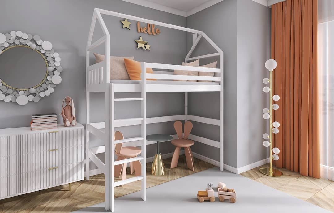 Wooden Loft Bed Gloria - Image 4