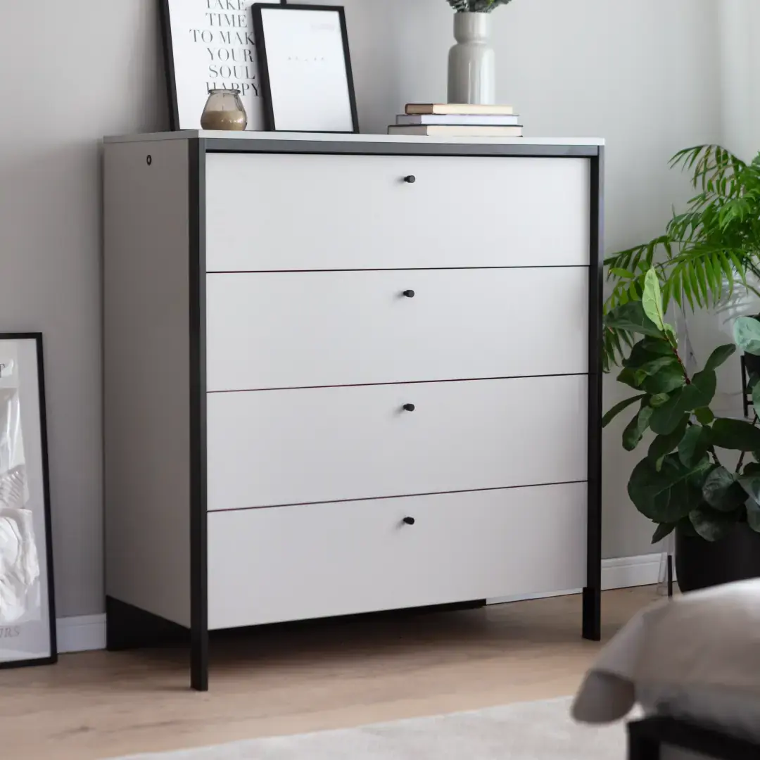 Gris Chest Of Drawers 101cm