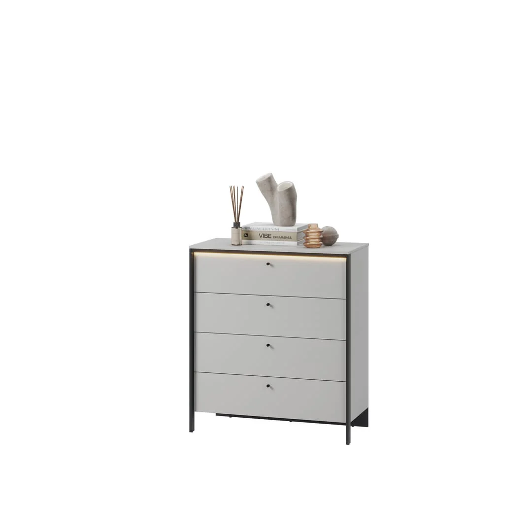 Gris Chest Of Drawers 101cm - Image 4