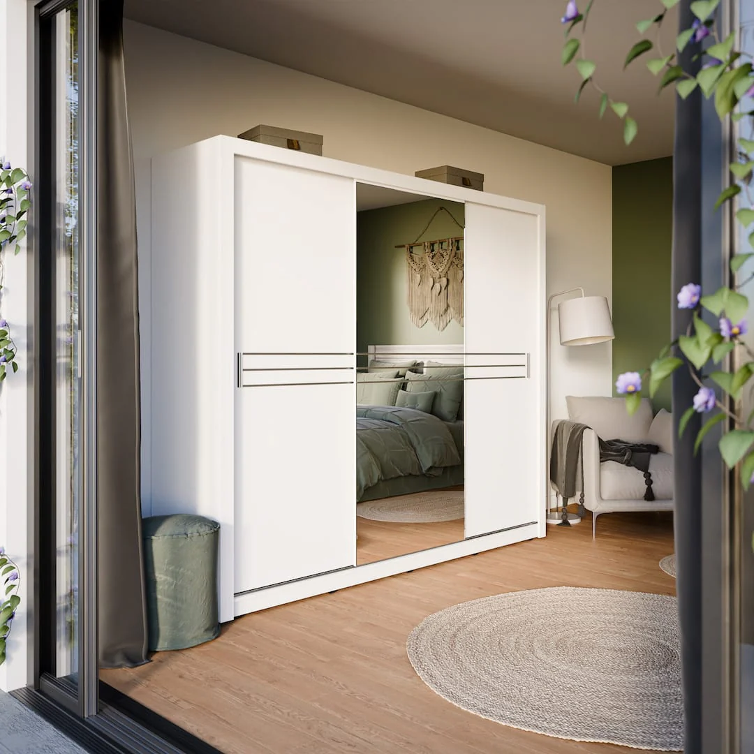 Havana 11 - 3 Sliding Door Wardrobe 250cm - Image 5
