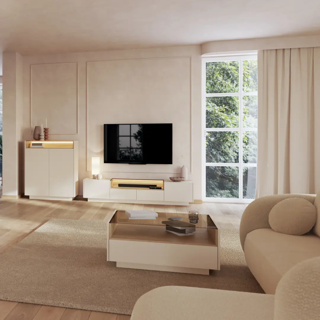Hiro Coffee Table 96cm - Image 8