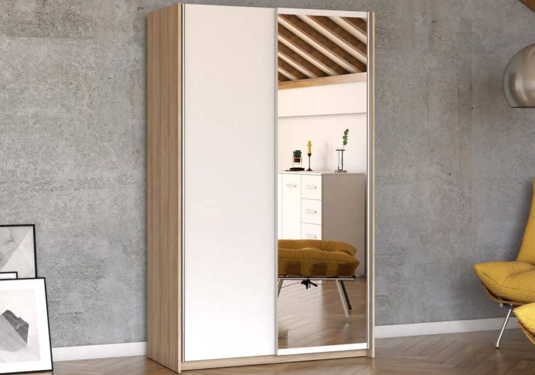 Hit Sliding Door Wardrobe 120cm - Image 4