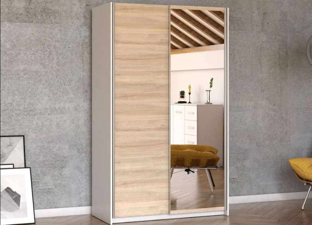 Hit Sliding Door Wardrobe 120cm - Image 5