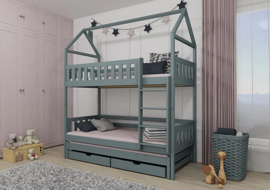 Iga Bunk Bed with Trundle and Storage - Image 11