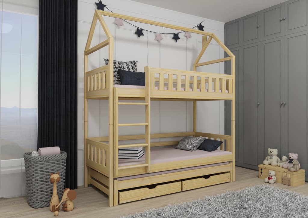 Iga Bunk Bed with Trundle and Storage - Image 12