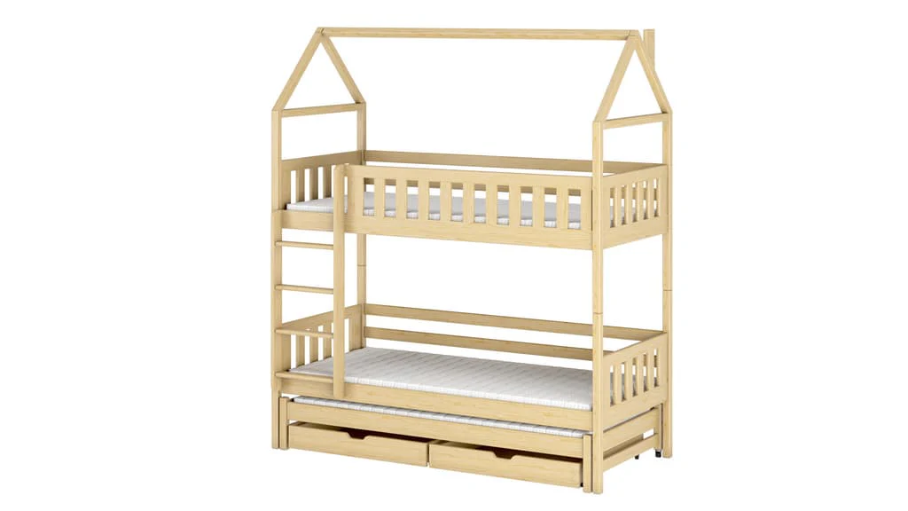 Iga Bunk Bed with Trundle and Storage - Image 15