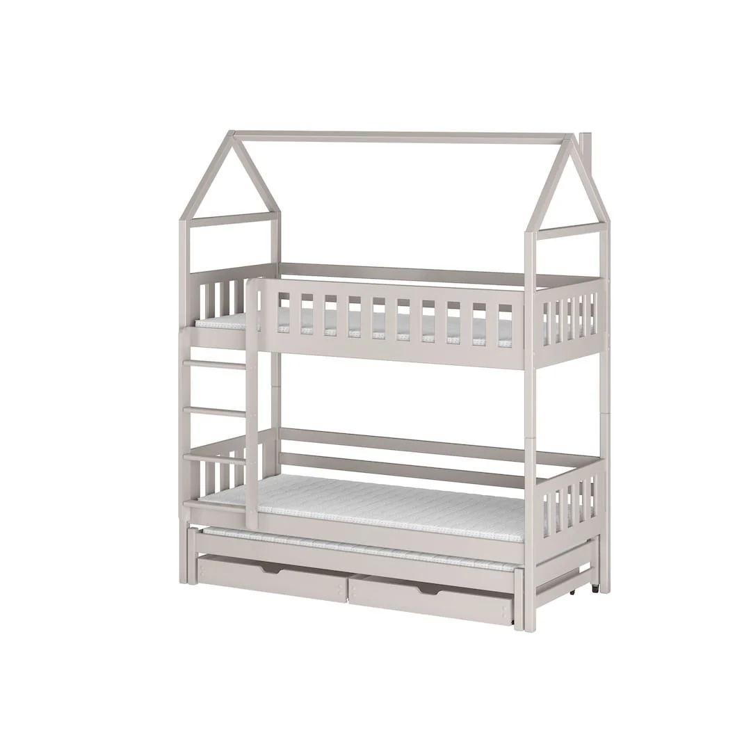 Iga Bunk Bed with Trundle and Storage - Image 17