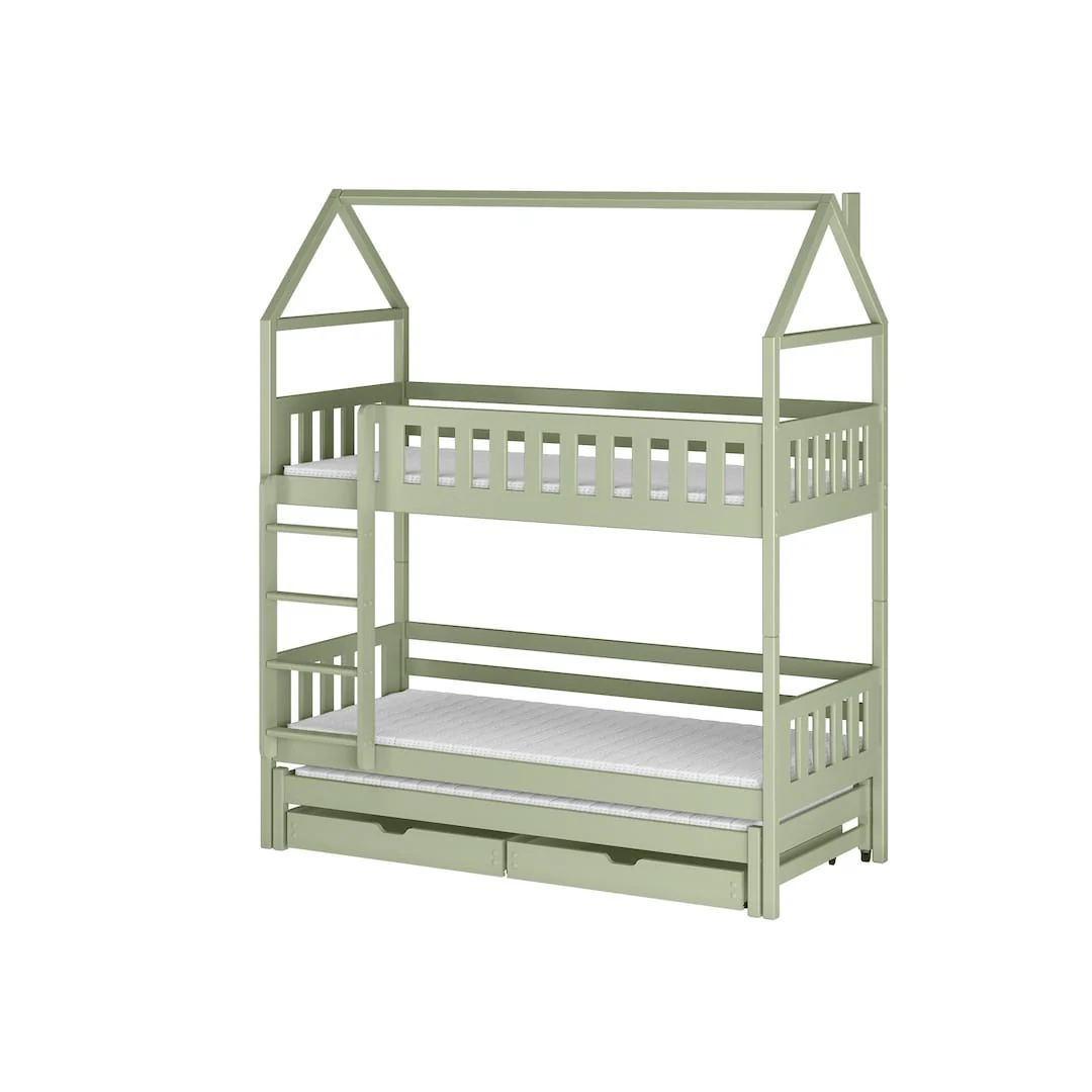 Iga Bunk Bed with Trundle and Storage - Image 18