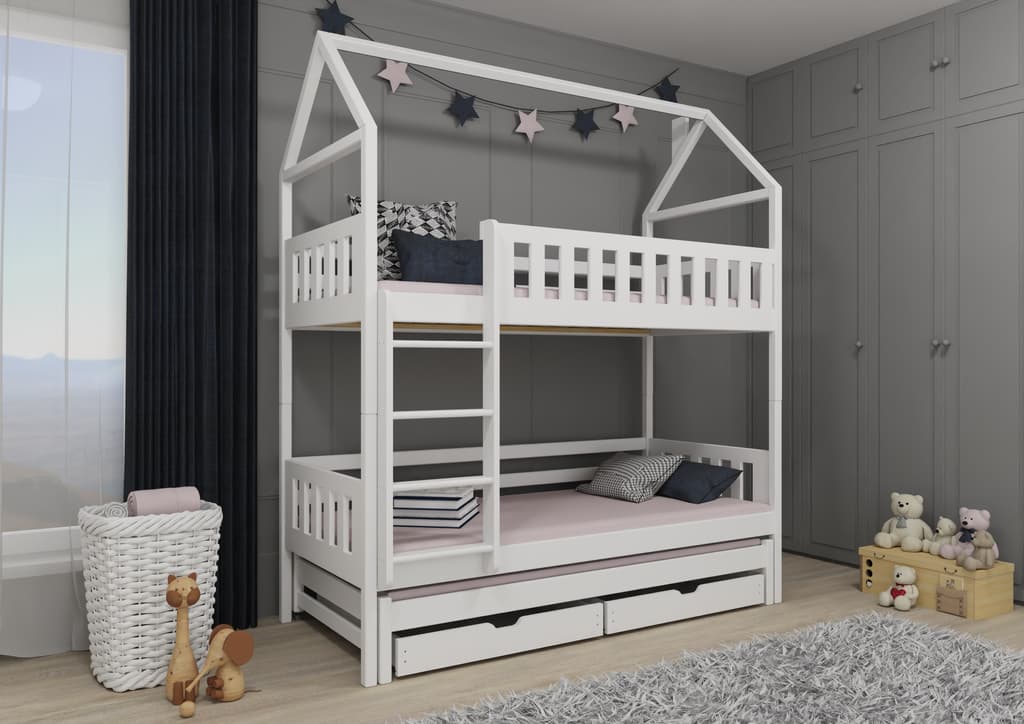 Iga Bunk Bed with Trundle and Storage - Image 2