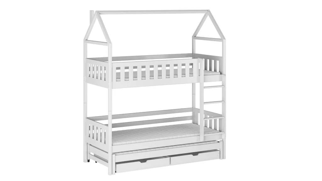 Iga Bunk Bed with Trundle and Storage - Image 4