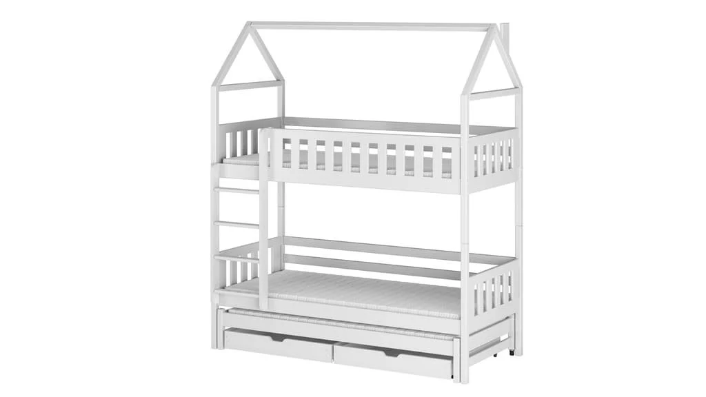 Iga Bunk Bed with Trundle and Storage - Image 5