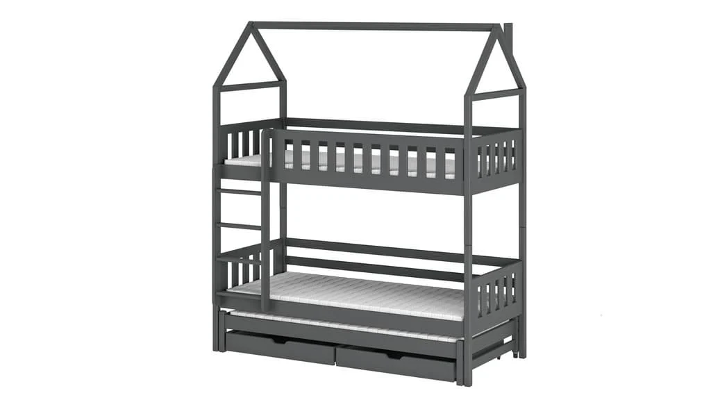 Iga Bunk Bed with Trundle and Storage - Image 9