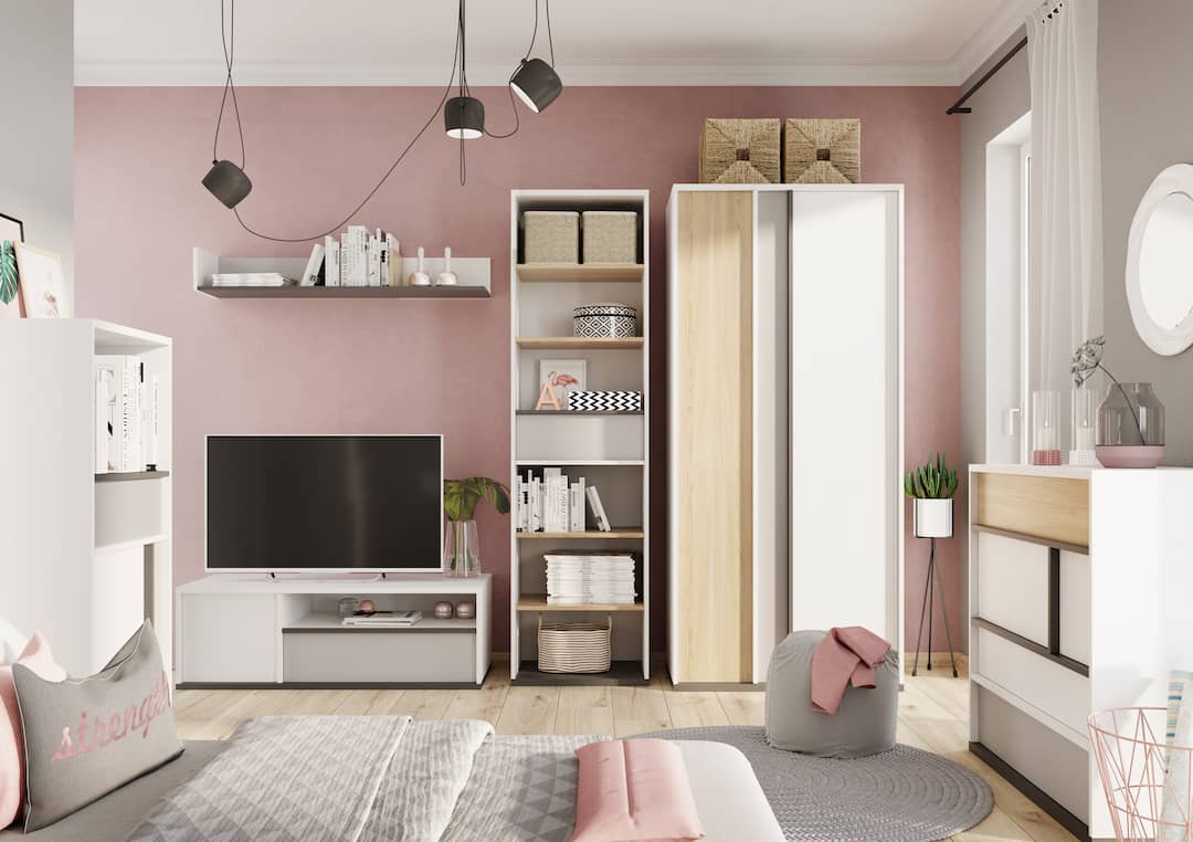 Imola IM-02 Hinged Wardrobe 90cm - Image 5