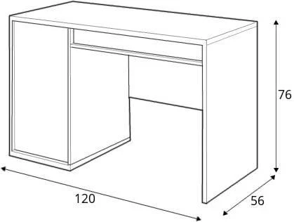 Imola IM-09 Computer Desk 120cm - Image 5