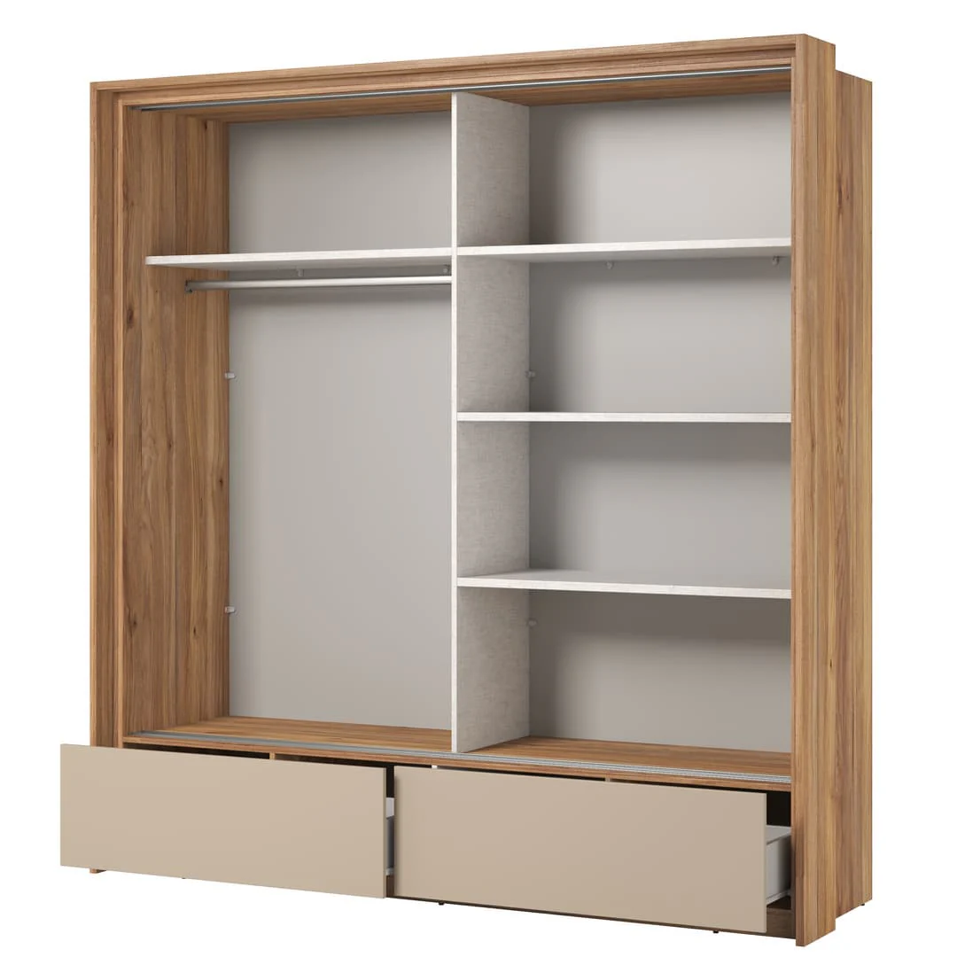 Impressio 63 Sliding Door Wardrobe 209cm - Image 2
