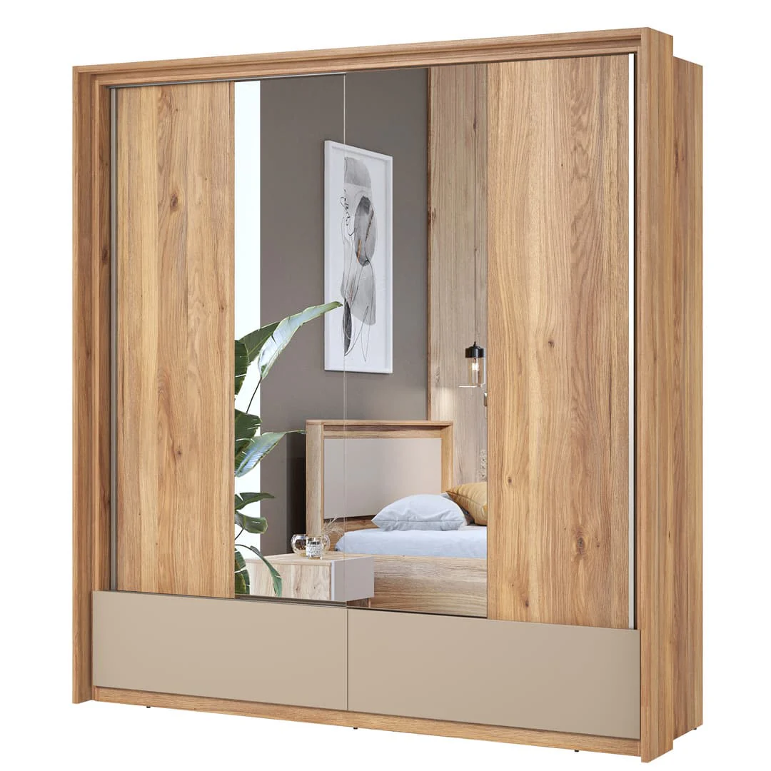 Impressio 63 Sliding Door Wardrobe 209cm - Image 3