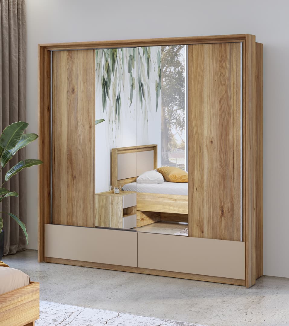 Impressio 63 Sliding Door Wardrobe 209cm - Image 5