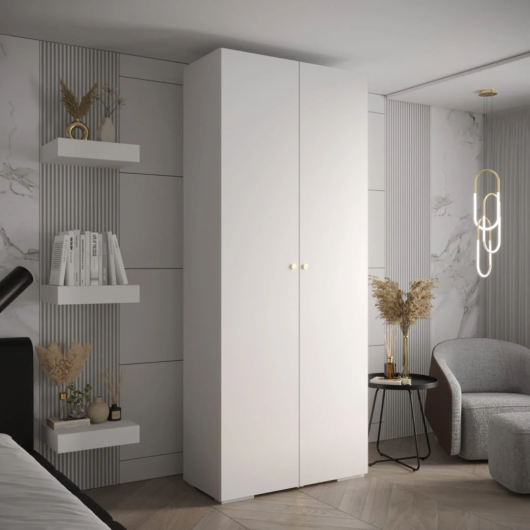 Inova II Hinged Door Wardrobe 100cm