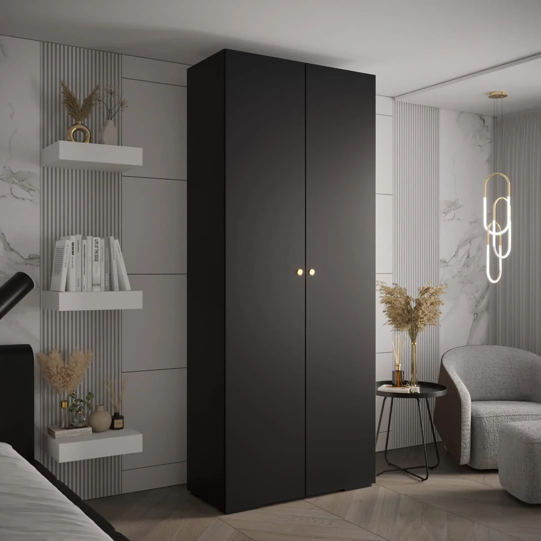 Inova II Hinged Door Wardrobe 100cm - Image 6