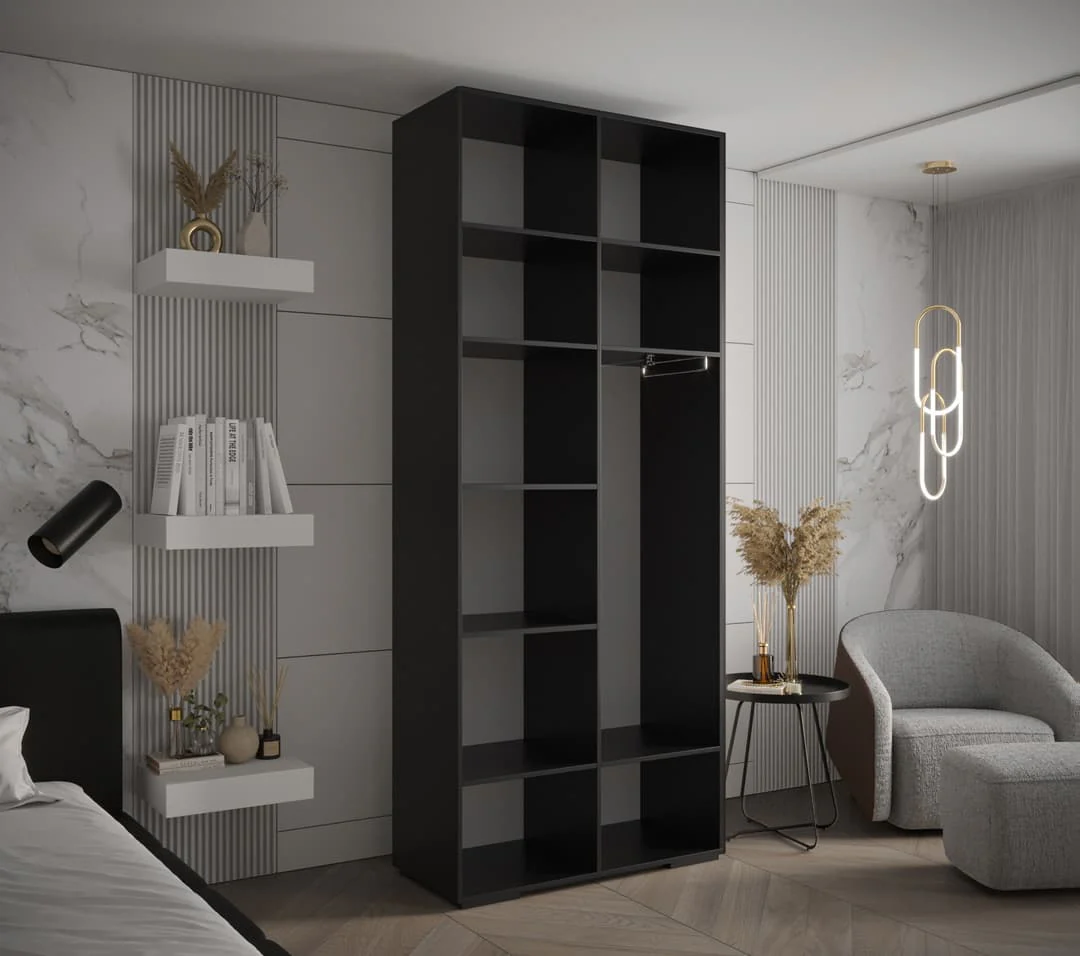 Inova III Hinged Door Wardrobe 100cm - Image 10
