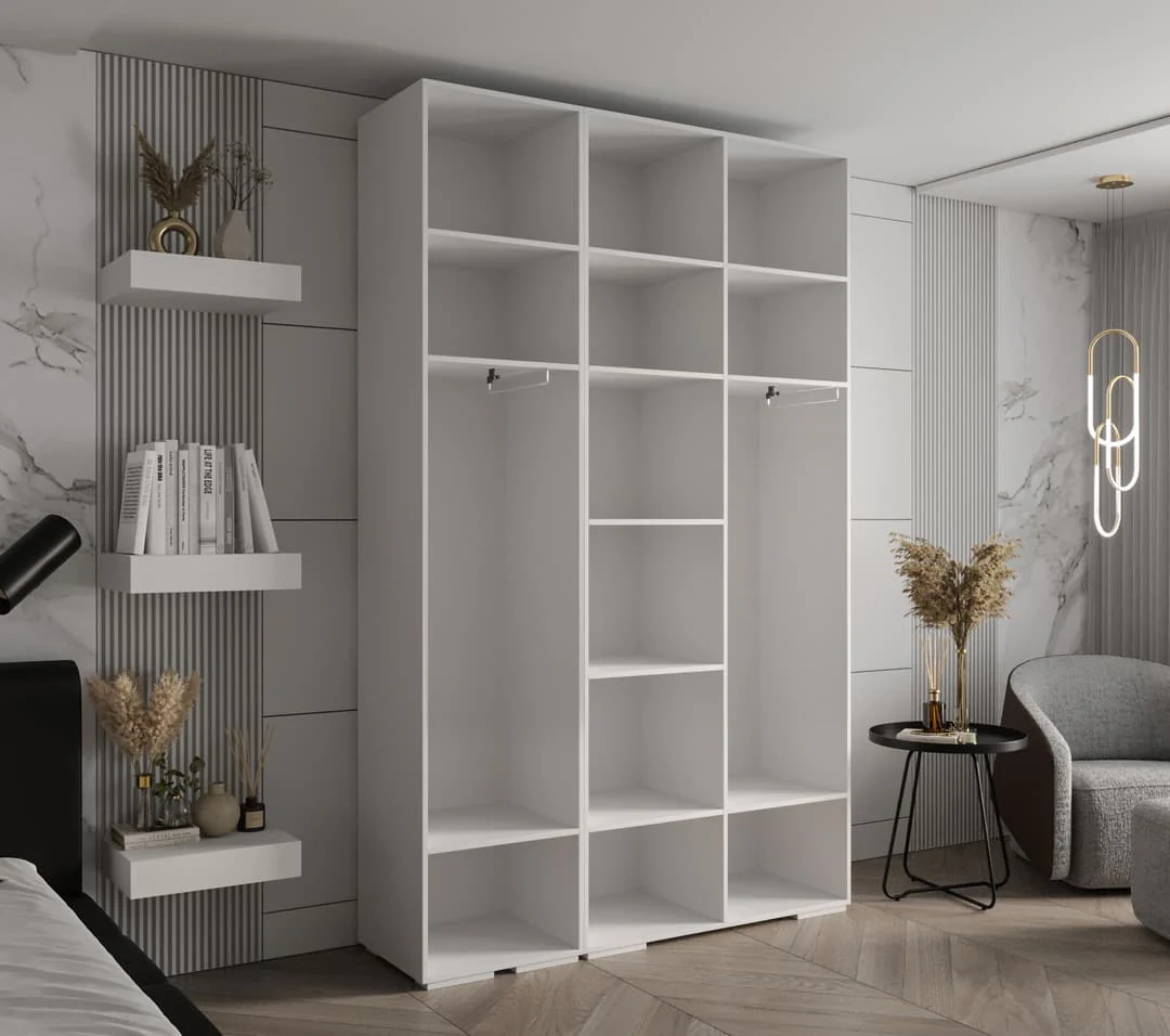 Inova III Hinged Door Wardrobe 150cm - Image 19