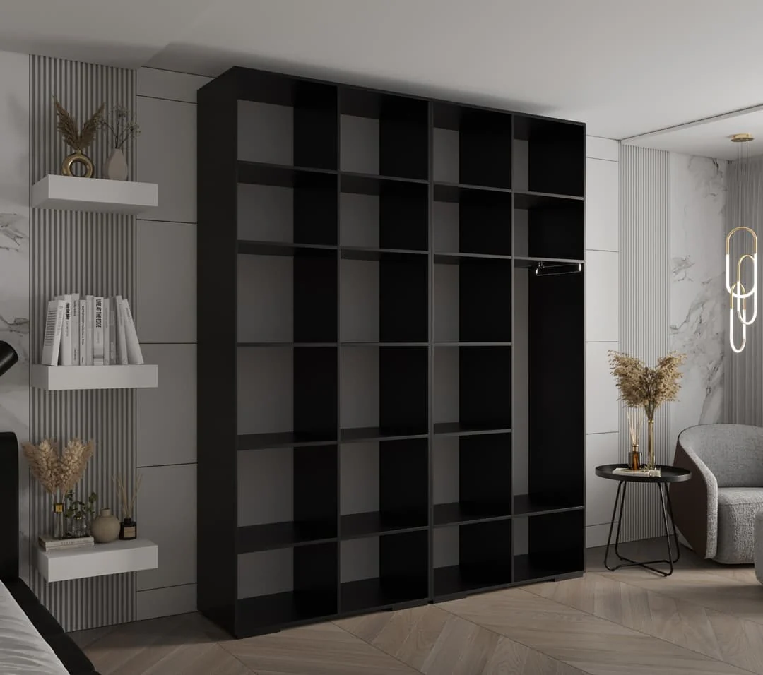 Inova III Hinged Door Wardrobe 200cm - Image 19