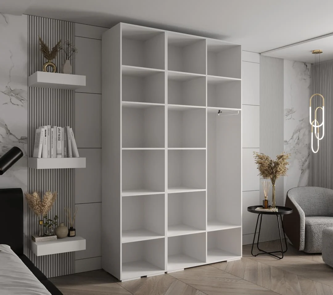 Inova IV Hinged Door Wardrobe 150cm - Image 16