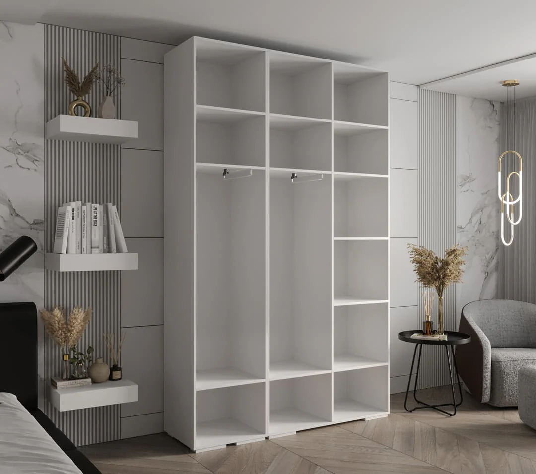 Inova IV Hinged Door Wardrobe 150cm - Image 17