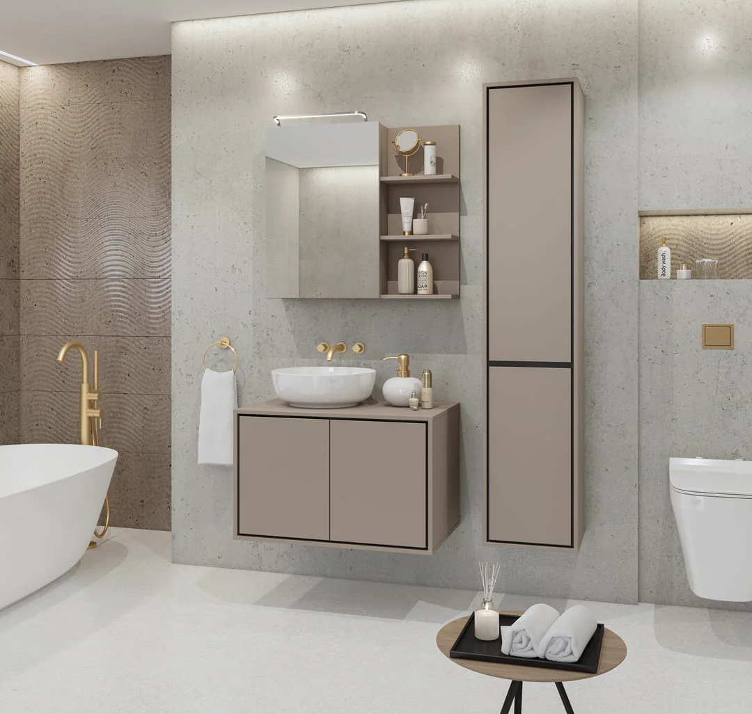 Irvine 07 Bathroom Cabinet 35cm - Image 4