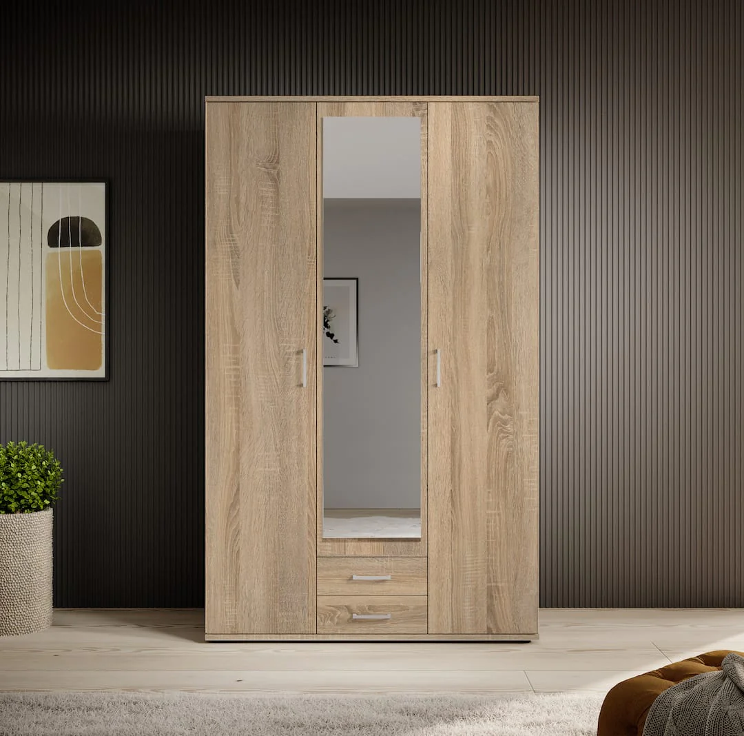 Karl Hinged Door Wardrobe 120cm - Image 11