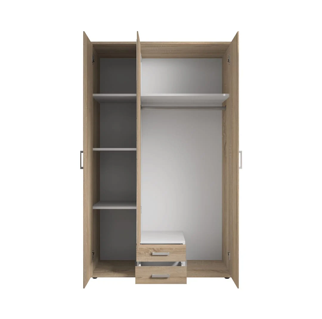 Karl Hinged Door Wardrobe 120cm - Image 16