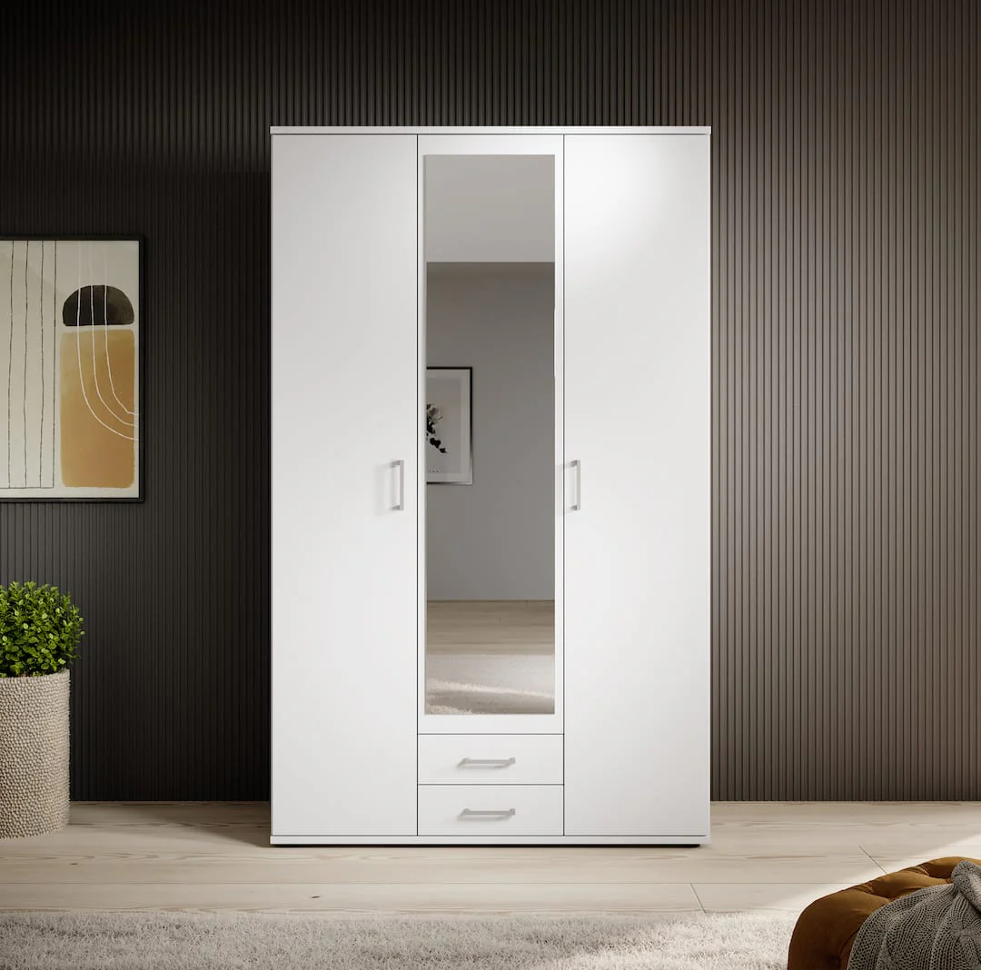 Karl Hinged Door Wardrobe 120cm - Image 3