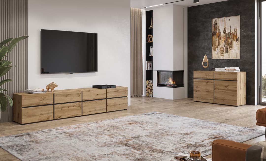 Kross 40 TV Cabinet 225cm - Image 27