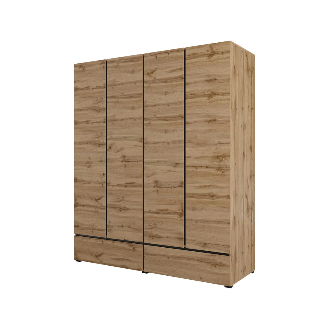 Kross Hinged Door Wardrobe 180cm - Image 11