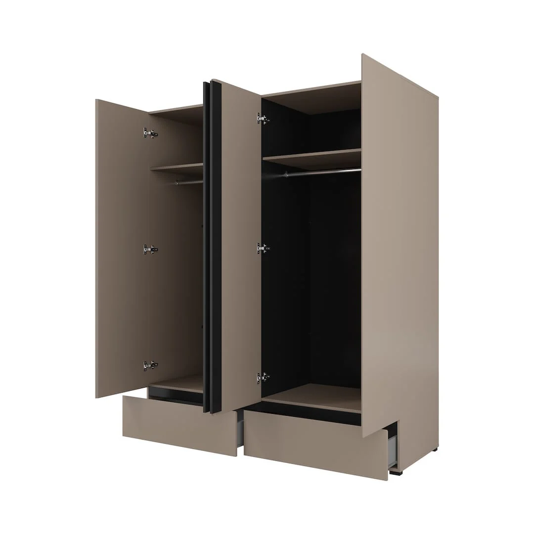 Kross Hinged Door Wardrobe 180cm - Image 7