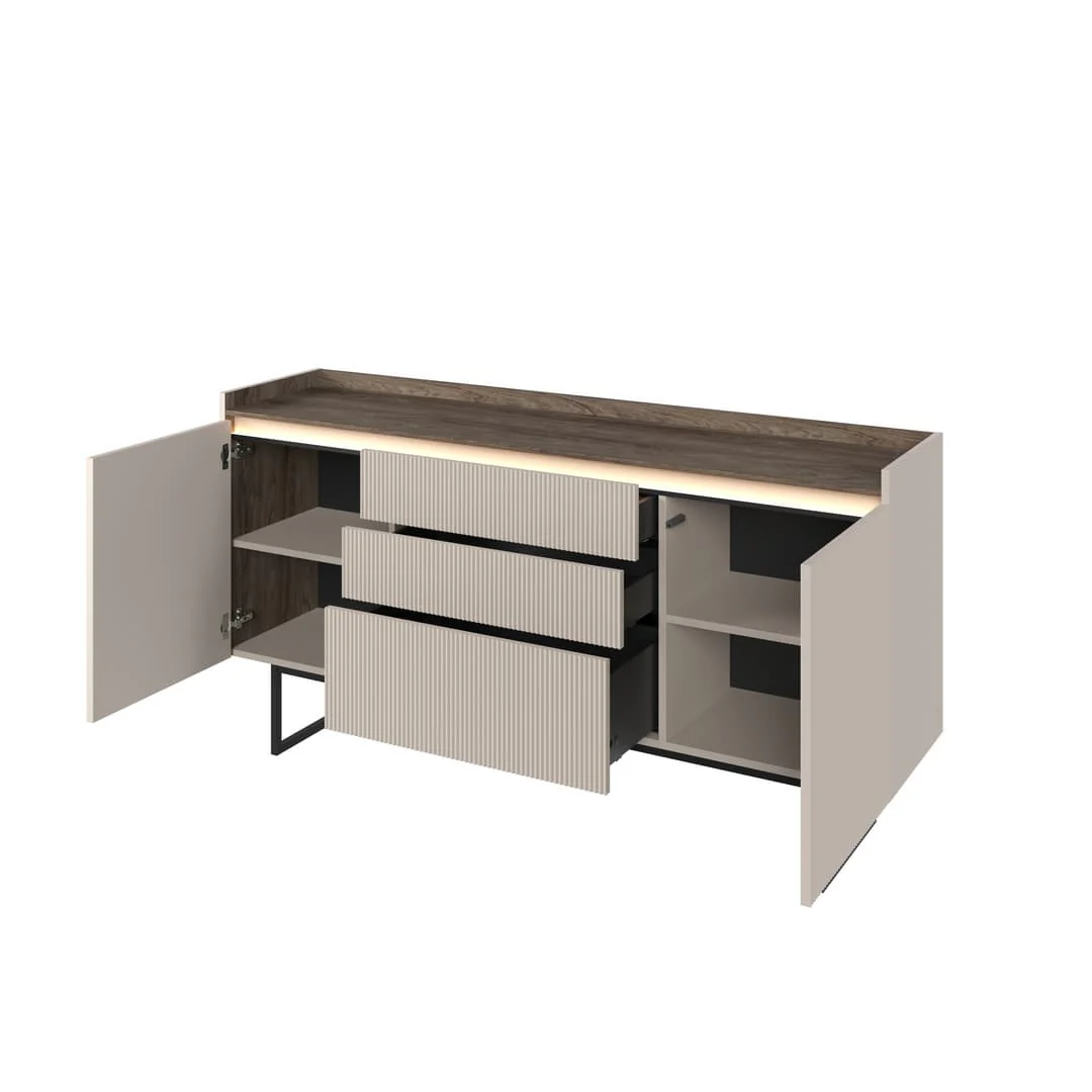 Lago LG-03 Sideboard Cabinet 166cm - Image 3