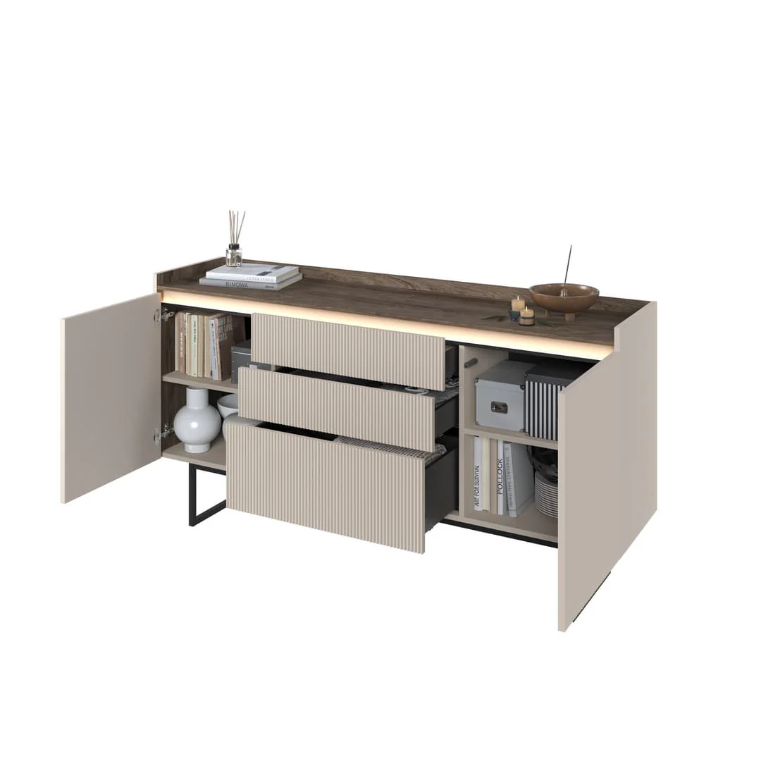 Lago LG-03 Sideboard Cabinet 166cm - Image 5
