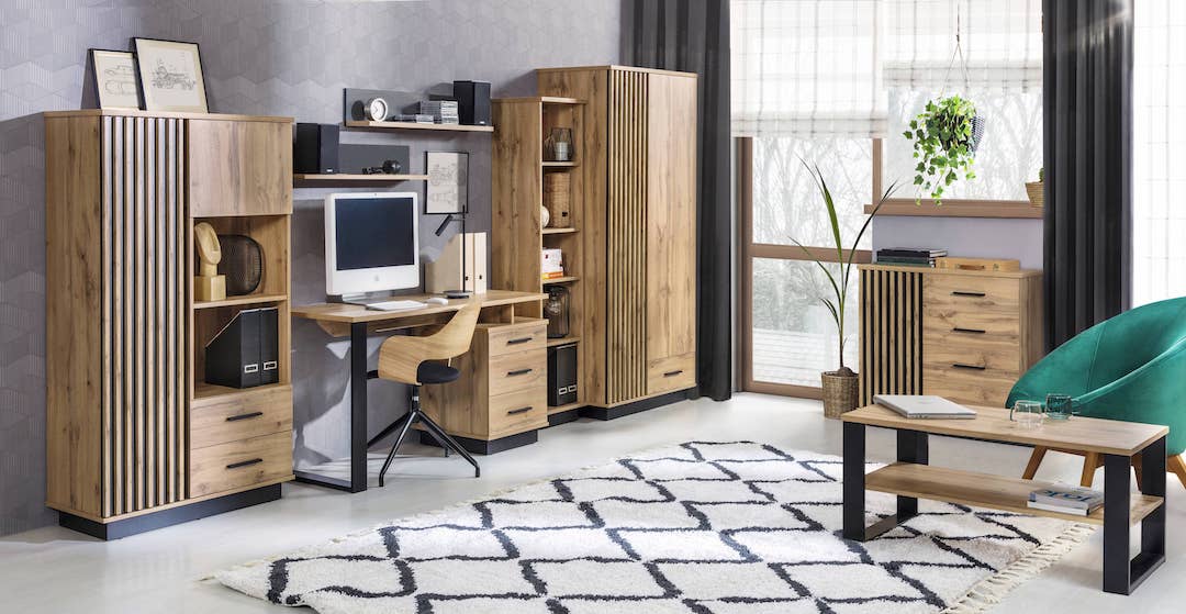 Lamelo LA8 Computer Desk 135cm - Image 3