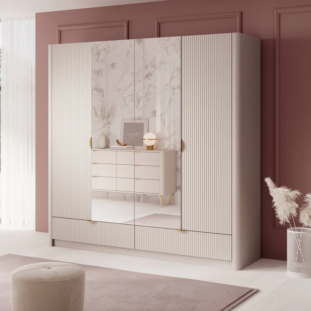 Lante Hinged Door Wardrobe 213cm