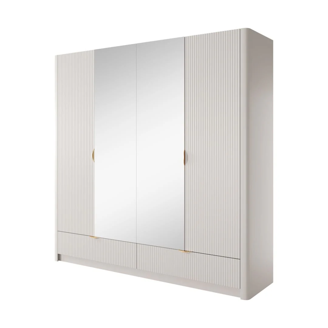 Lante Hinged Door Wardrobe 213cm - Image 2