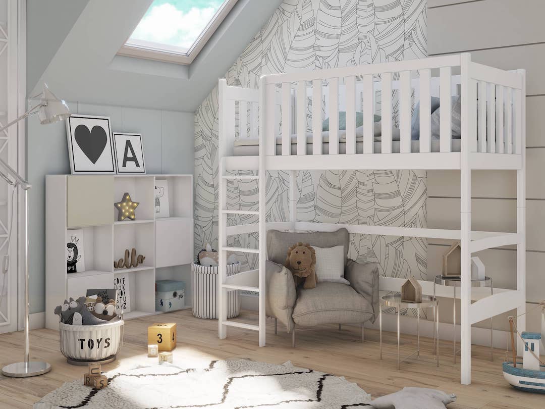 Wooden Loft Bed Laura - Image 3