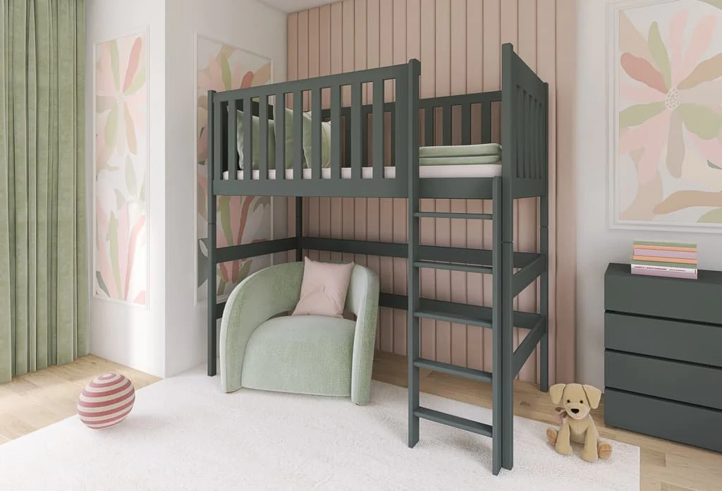 Wooden Loft Bed Laura - Image 7