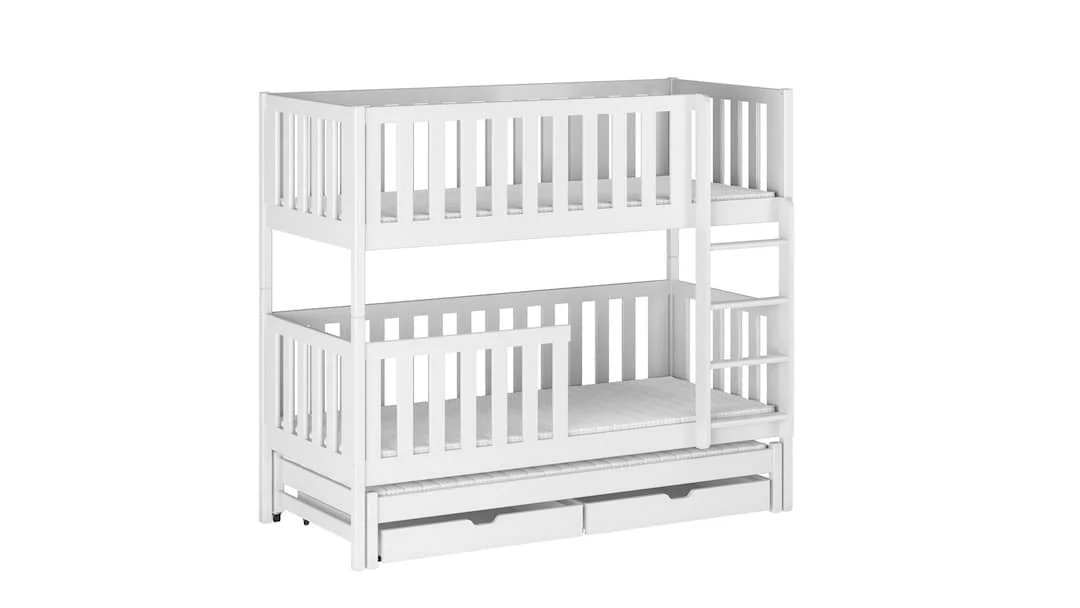 Lea Bunk Bed with Trundle and Storage - Image 8