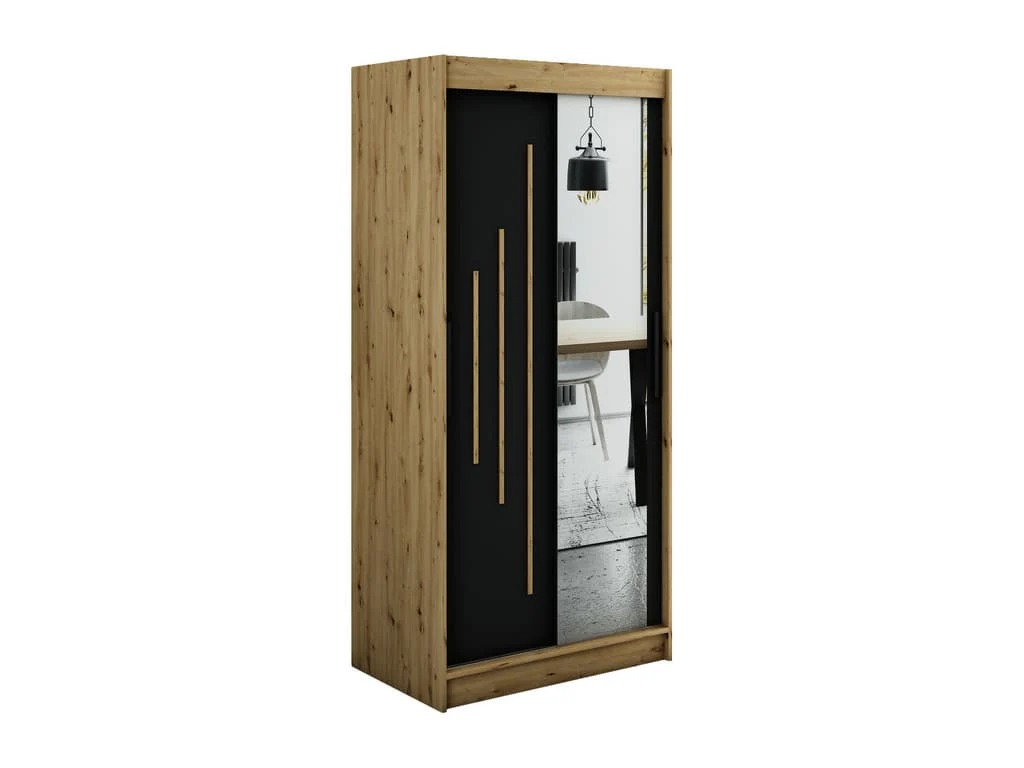 Leto Y2 Sliding Door Wardrobe 100cm
