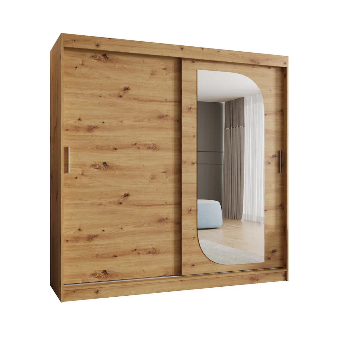 Lucy Sliding Door Wardrobe 200cm - Image 14